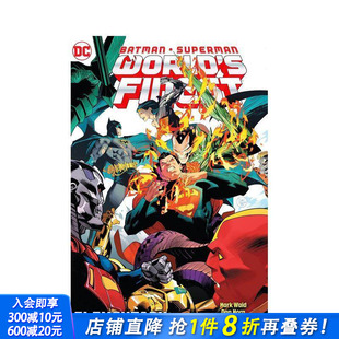 超人 进口书 正版 Finest 现货 蝙蝠侠 Bat 卷3 英文漫画书 Superman 原版 Worlds