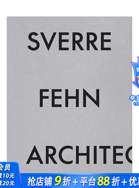 【预售】斯维勒·费恩：建筑作品 普利兹克奖得主 Sverre Fehn Architecture 挪威建筑大师 英文建筑设计 正版进口书