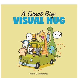 原版 大大 疗愈漫画 拥抱 Hug 英文漫画书 Visual 看得见 Big Great 进口书 正版 wawawiwa 现货