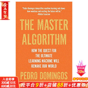 【现货】The Master Algorithm,主算法 英文原版 人工智能AI学习