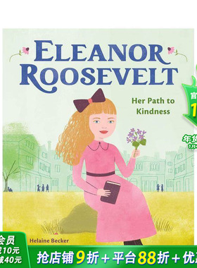 【现货】埃莉诺-罗斯福 Eleanor Roosevelt 英文儿童插画故事绘本 进口童书