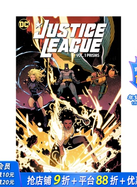 【预售】英文原版 正义联盟 1 棱镜 平装 Justice League V1 Prisms 英文漫画 正版进口书籍 善优图书