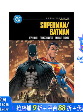 【预售】超人/蝙蝠侠 DC漫画精编版 Superman/Batman: DC Compact Comics Edition 原版英文漫画书 正版进口书