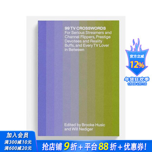 【预售】99道影视填字谜 99 TV Crosswords 原版英文生活 A24 正版进口书
