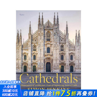 【预售】大教堂：建筑的杰作，工程的壮举，信仰的象征 Cathedrals 原版英文建筑设计 正版进口书