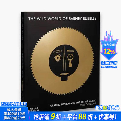 【现货】英文原版 巴尼·巴博斯 Barney Bubbles 当代艺术 正版进口书籍 善优图书