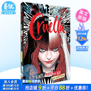 【现货】迪士尼魔女库伊拉漫画 英文原版 Cruella The Manga Black 现货ite Red 英文原版进口书籍