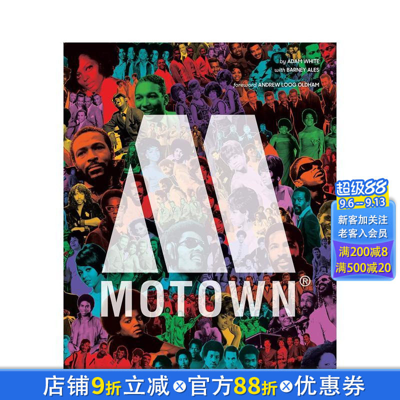 【预售】摩城:年轻的美国之声 Motown: The Sound of Young America 原版英文音乐 正版进口书