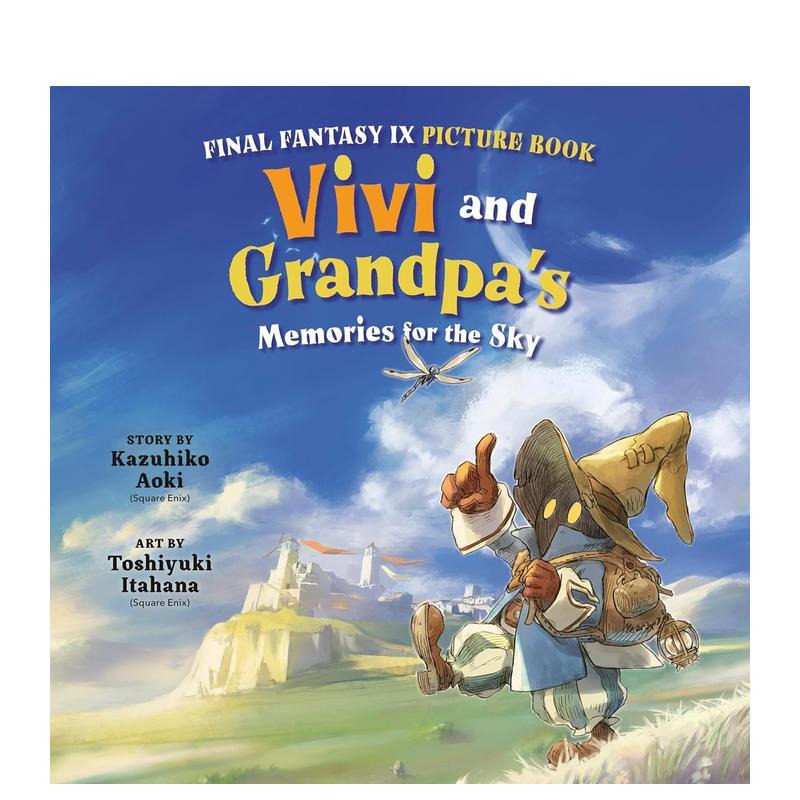 【预售】最终幻想 9 图画书：比比与爷爷的天空回忆 Final Fantasy IX Picture Book 精装英文儿童故事 英语拓展阅读进口书