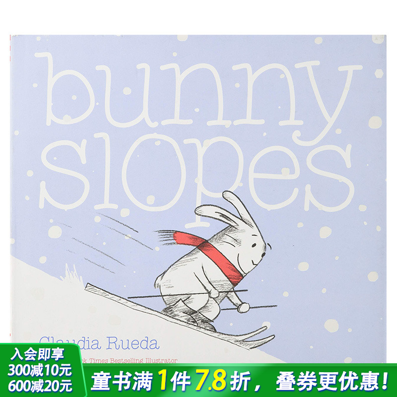 【预售】【邦尼兔】Bunny Slopes 滑雪 英文原版儿童绘本 3-6岁【善优童书】