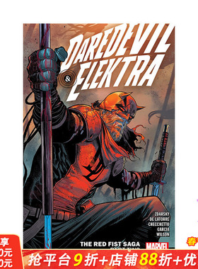 【预售】夜魔侠/超胆侠 与伊莱克特拉 卷2：红拳传奇 Daredevil & Elektra By Chip Zdarsky Vol. 2 原版英文漫画 正版进口书籍