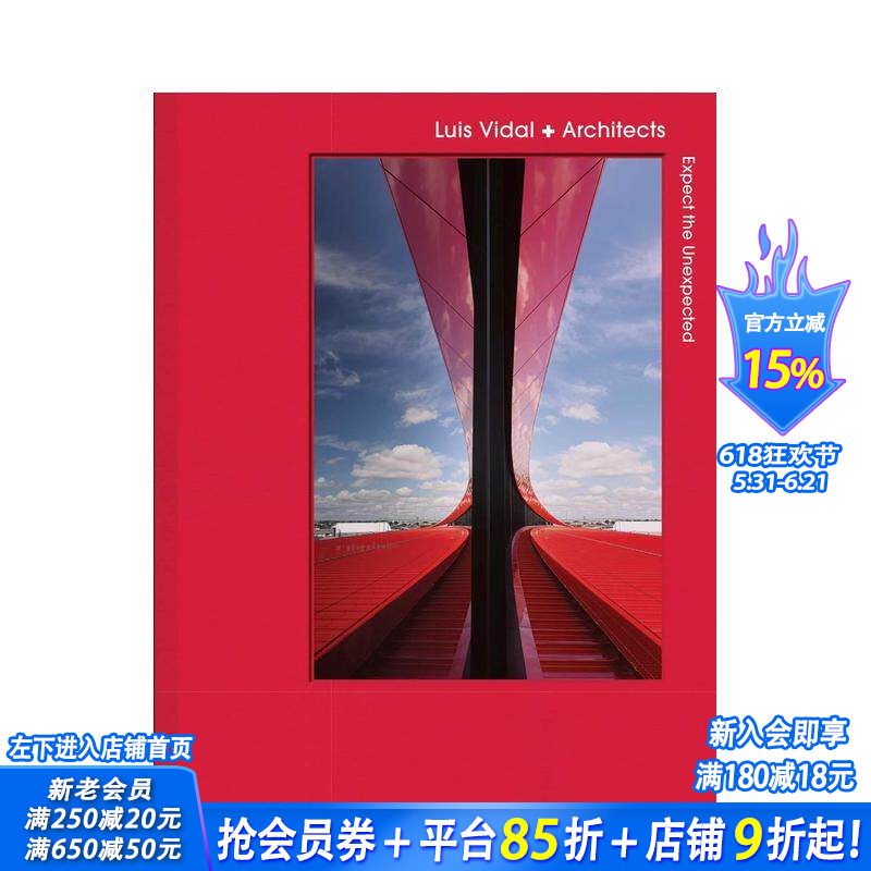 【预售】期待意外：路易斯·维达尔建筑师事务所 Expect the Unexpected: luis vidal + architects 原版英文建筑设计 正版进口书