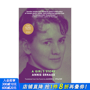 现货 一个女孩 Girl’s 正版 2022年诺贝尔文学奖Annie 小说文学 英文原版 进口图书画册 Ernaux Story 记忆