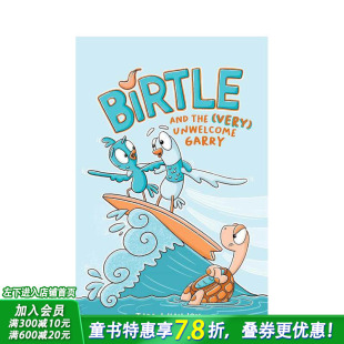 非常 英文儿童漫画故事 Garry 加里 预售 Very and 不受欢迎 Birtle the Unwelcome 英语拓展阅读进口书 伯特尔和