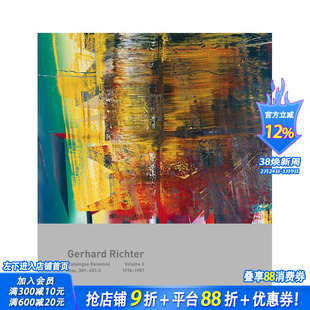 【预售】格哈德·里希特作品集(卷三) Gerhard Richter Catalogue Raisonné. Volume 3 原版英文艺术画册画集 正版进口书