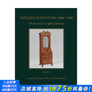 Furniture; 进口书籍设计画册 英国家具 1600 1740 1760；英国针织 英文原版 1680 Needlework English 预售