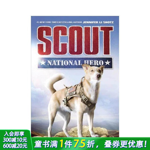 Hero 儿童拓展阅读 童子军 Shotz 书 英文进口正版 National Scout 民族英雄 现货