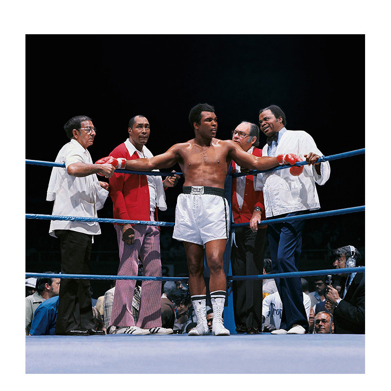 【限量版挂画预售】致敬拳王阿里Homage to Ali  冠军之角：阿里对决莱利The Champ’s Corner, Ali vs. Lyle 1975