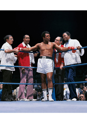 【限量版挂画预售】致敬拳王阿里Homage to Ali  冠军之角：阿里对决莱利The Champ’s Corner, Ali vs. Lyle 1975