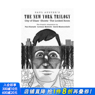 The Trilogy 现货 图像小说 英文文学小说 进口书 原版 New 纽约三部曲 Novel Graphic York 正版 保罗·奥斯特代表作改编