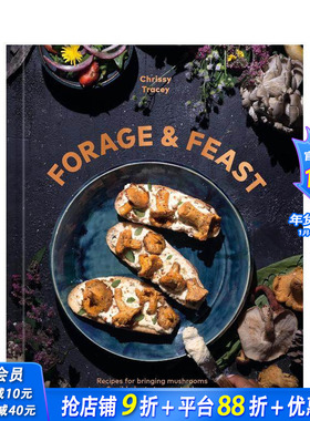 【预售】觅食与盛宴 Forage & Feast 原版英文餐饮生活美食 正版进口书