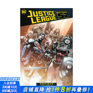 Justice 英文漫画 The 正版 comic 进口图书 League New Vol. 正义联盟：新52期精选集 原版 现货 Omnibus