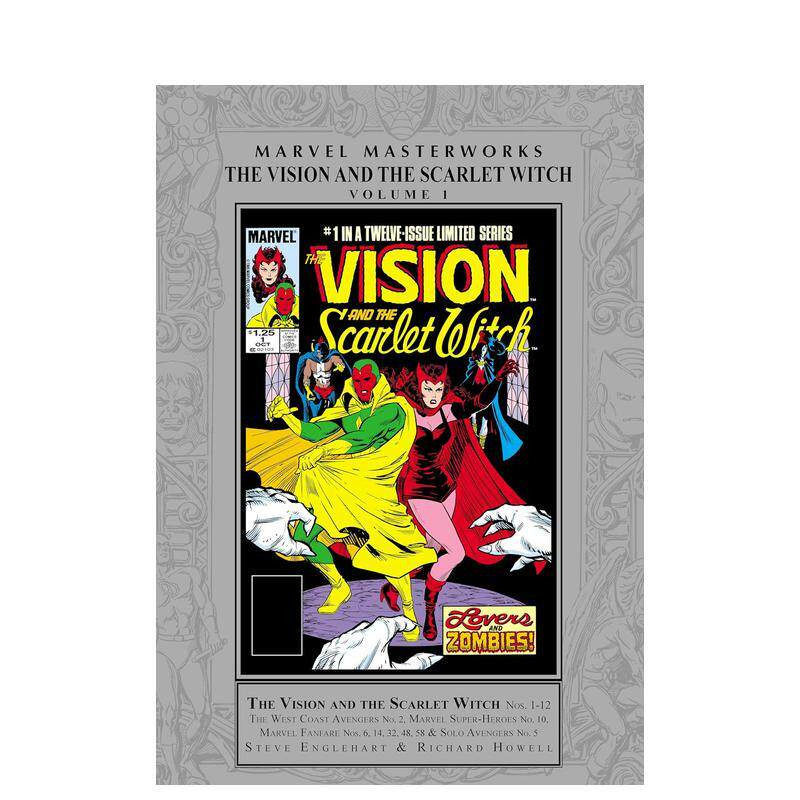 【预售】漫威漫画 漫威杰作:幻视与绯红女巫 卷1 Marvel Masterworks:Vision and The Scarlet Witch Vol.1 精装 英文漫画进口书