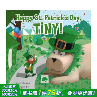 St. 儿童章节书 Cari 小小 现货 Happy 英文原版 Day Patrick’s Meister Tiny 图书籍进口正版 圣帕特里克节快乐