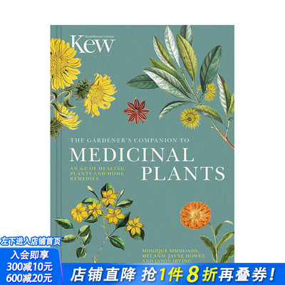 【现货】药用植物的园艺手册 The Gardener‘s Companion to Medicinal Plants 英文生活综合 原版正版进口书画册 善优图书
