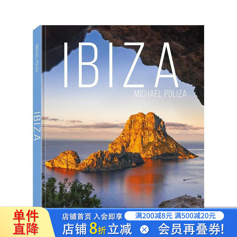 【预售】伊比沙岛 Ibiza 原版英文旅行 正版进口书