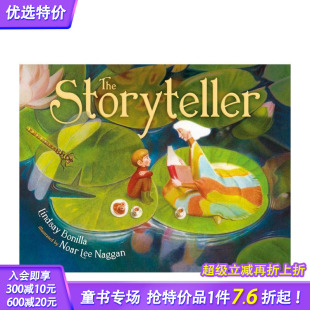 人 讲故事 The Storyteller 进口童书 英文儿童插画故事科普绘本 预售