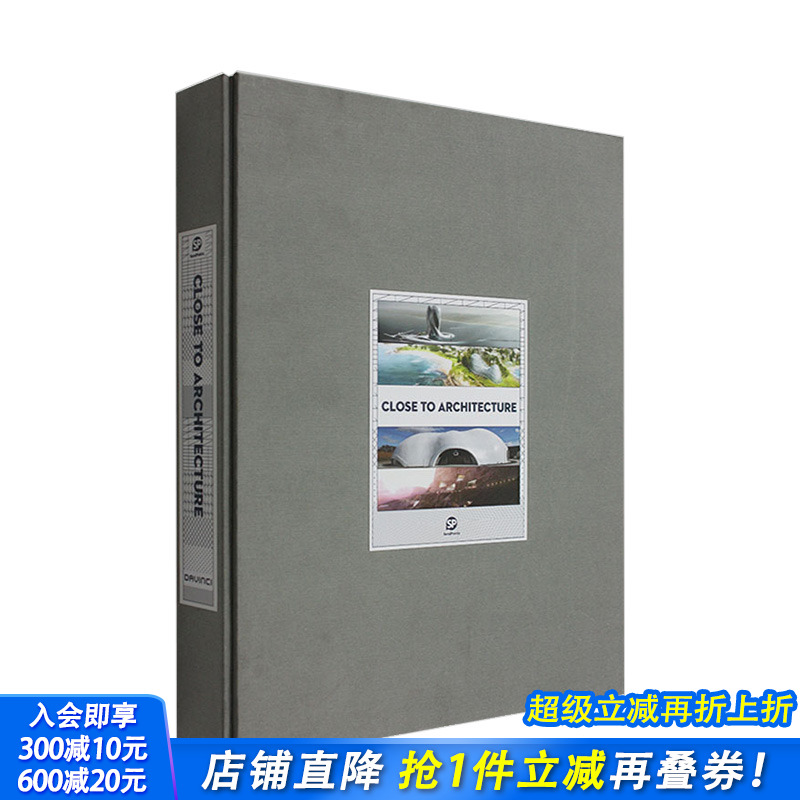 【现货】【送字体海报】走进建筑CLOSE TO ARCHITECT 公共空间商业住宅案例材料设计作品集 英文原版图书书籍 Sendpoints