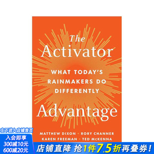 【预售】者优势 The Activator Advantage 原版英文商业行销 正版进口书