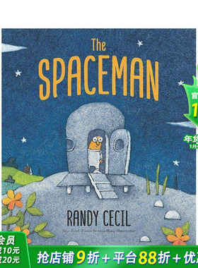 【现货】小天外来客 The Spaceman 英文儿童插画故事绘本 进口童书