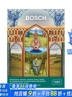 【现货】【SendPoints】博斯 朝圣之癫 BOSCH 【Graphic Novel Series】 英文原版艺术画册画集