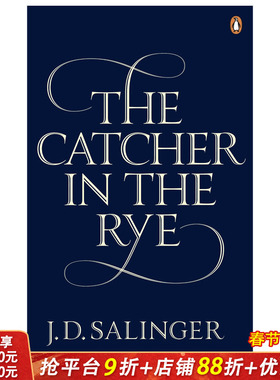【现货】The Catcher in the Rye，麦田捕手 麦田里的守望者 J.D.Salinger塞林格作品  英文原版