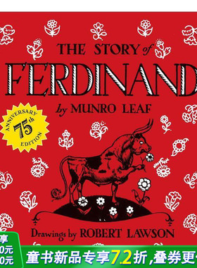 【现货】英文 爱花的牛（75周年纪念版）The Story of Ferdinand: 75th Anniversary Edition 儿童英语绘本 进口童书