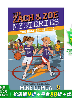 【预售】【Zach And Zoe扎克和佐伊】2：Half Court Hero半场英雄 英文章节书【善优童书】