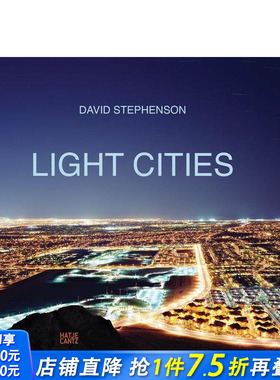 【预售】大卫·斯蒂芬森：城市之光 David Stephenson: Light Cities 原版英文摄影作品集人文景观 正版进口书
