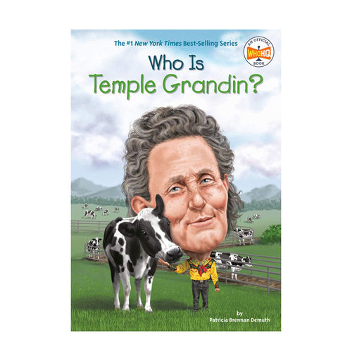 【现货】Who Is Temple Grandin?，坦普·葛兰丁是谁?英文原版儿童故事阅读【善优童书】