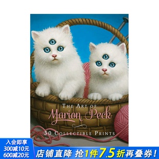 明信片：马里恩·派克 创意文创节日送礼 英文进口 Art 现货 9782374951119 30张可收藏 艺术 Peck 明信片 Marion The