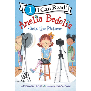 【现货】Amelia Bedelia Gets the Picture，【阿米莉亚·贝德莉亚】英文原版图书籍进口正版 Parish 儿童分阶阅读（*版）