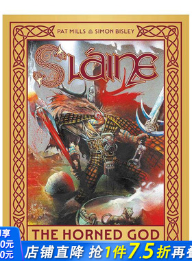 【现货】杀戮:有角之神 周年纪念版 Slaine: The Horned God - Anniversary Edition 原版英文漫画书 正版进口书