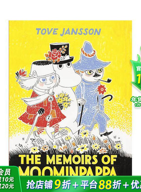 【现货】姆明爸爸的回忆录 Moomins Collectors' Editions：The Memoirs Of Moominpappa 英文儿童初级章节故事 英语拓展进口童书