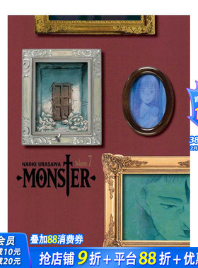 【预售】怪物：完全版 7 Monster:The Perfect Edition,Vol.7 英文漫画 正版进口书