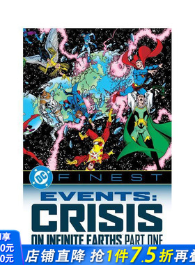 【预售】事件：无限地球危机(苐一部分) 【DC Finest】Events 原版英文漫画书 正版进口书