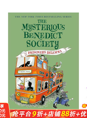 【预售】神秘的本笃会 囚徒困境 The Mysterious Benedict Society and the Prisoner's Dilemma英文小说故事英语拓展阅读进口书