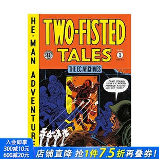英文欧美漫画 EC档案：双拳故事 The Two 原版 正版 Volume Tales Fisted 善优图书 进口书籍画册 Archives 预售