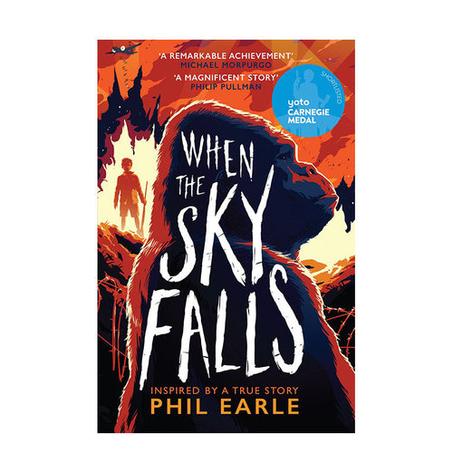 【现货】【入围2022卡内基文学奖】英文原版 当天空坠落 When the Sky Falls  青少年英语小说故事文学阅读 12岁+ 进口图书