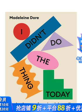 【预售】我今天没有做那件事 I Didn't Do The Thing Today 原版英文心灵励志 正版进口图书